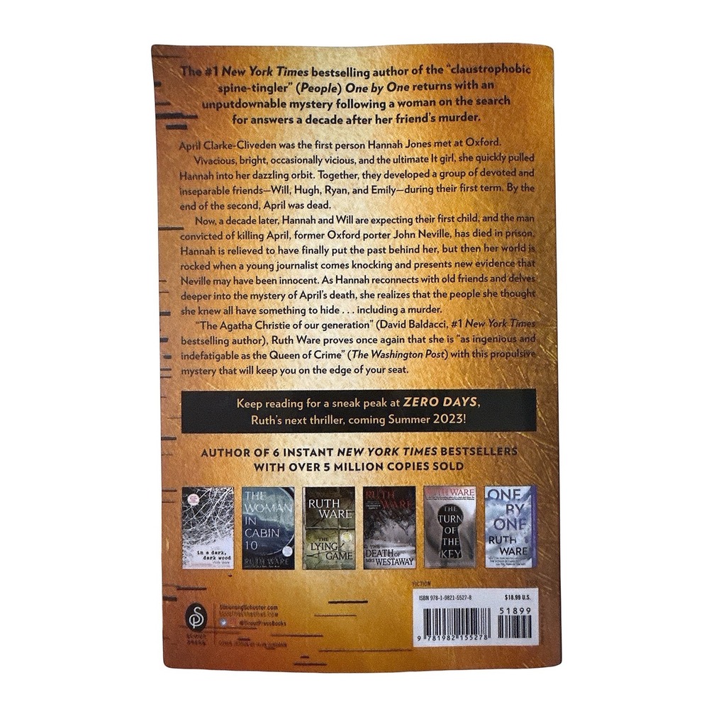 Ruth Ware Paperback Book Lot - Picture 2 of 4